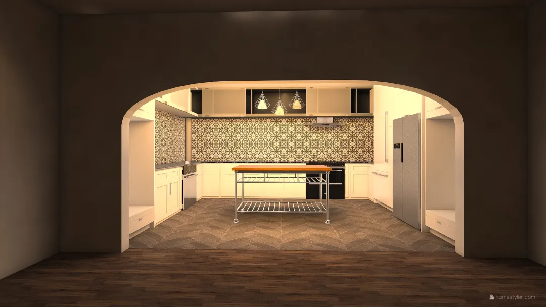 milianar apartment 3d design renderings