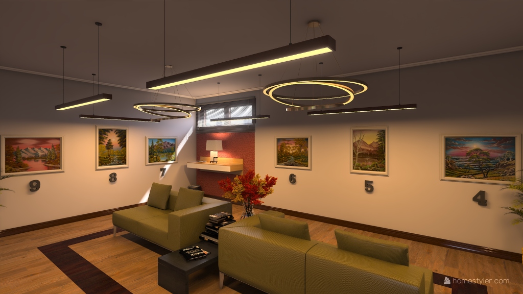 Gallery C 3d design renderings