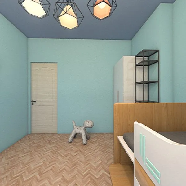 Pokój Oliwiera 3d design renderings