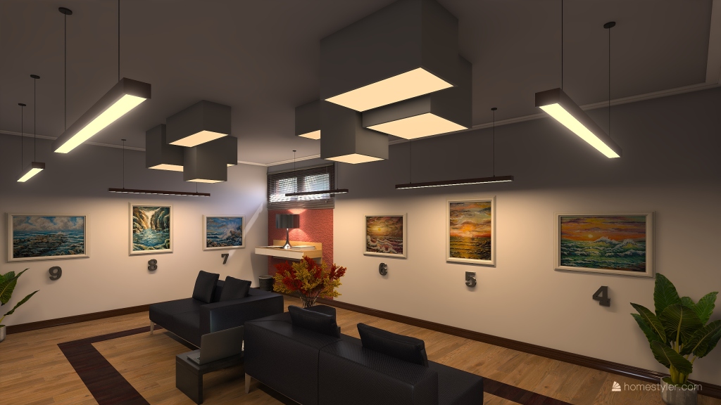 Gallery G 3d design renderings
