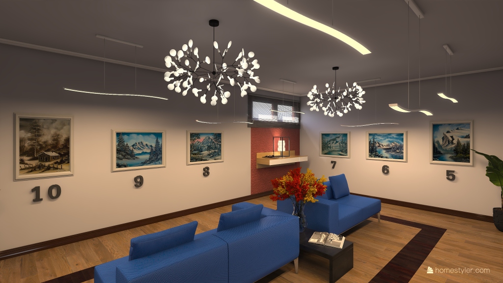Gallery F 3d design renderings
