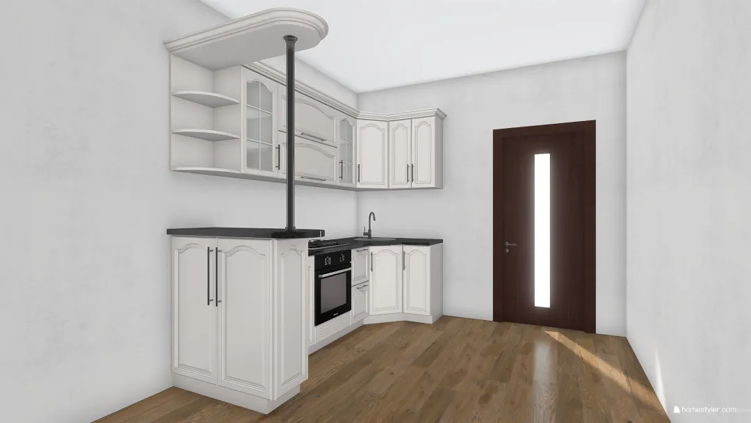 кухня 2 3d design renderings