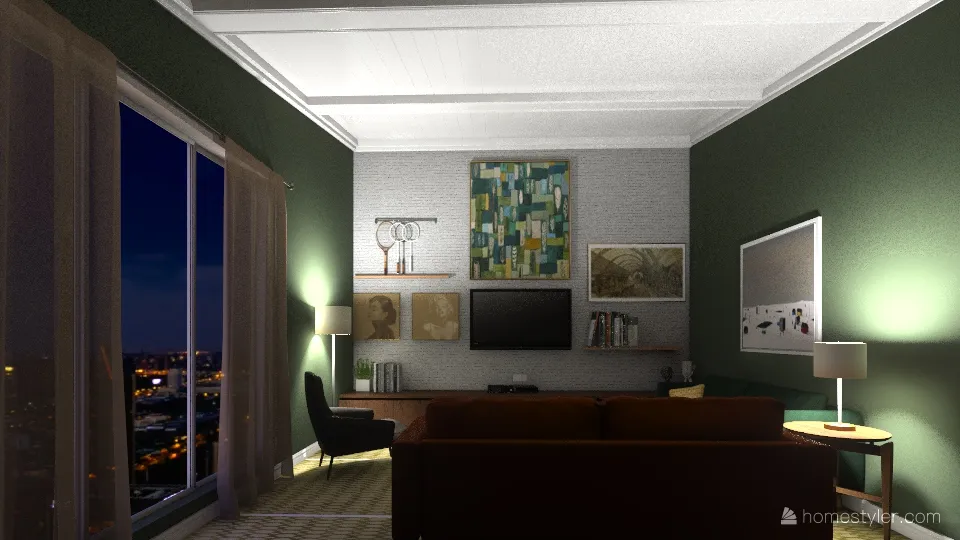 Home sick 3d design renderings