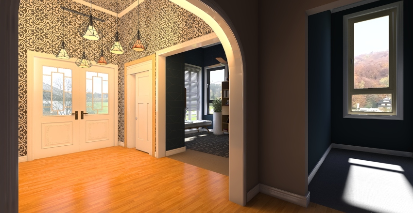 First House Interior Design Render