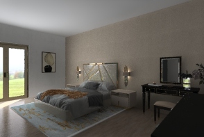 Home V bedroom Design Rendering