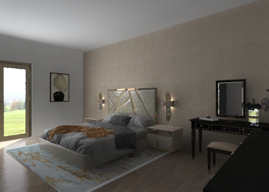 Home V bedroom Design Rendering