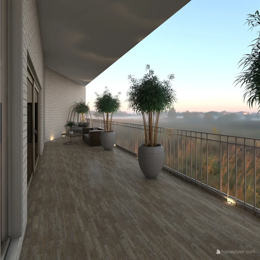 Terrace 2 3d design renderings