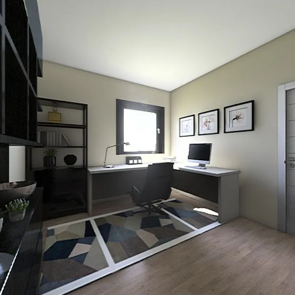 Home V office 3d design renderings