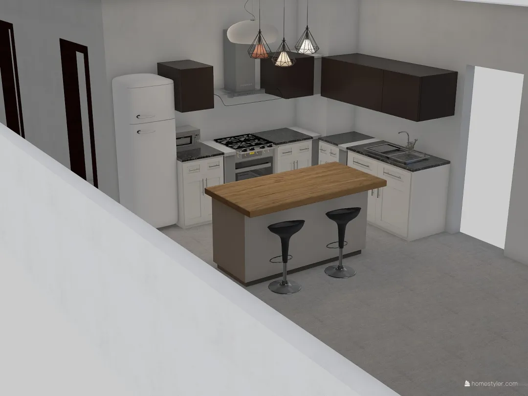 Paula Apartment - Babasni 3d design renderings