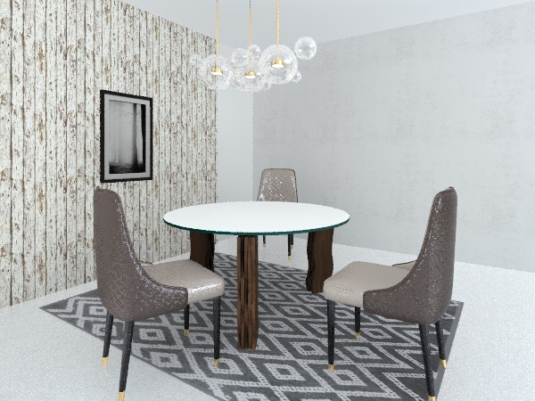 caffe table 3d design renderings