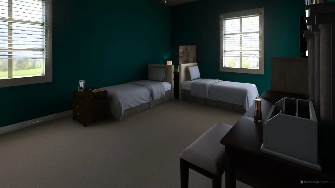 Bedroom 2.0 3d design renderings