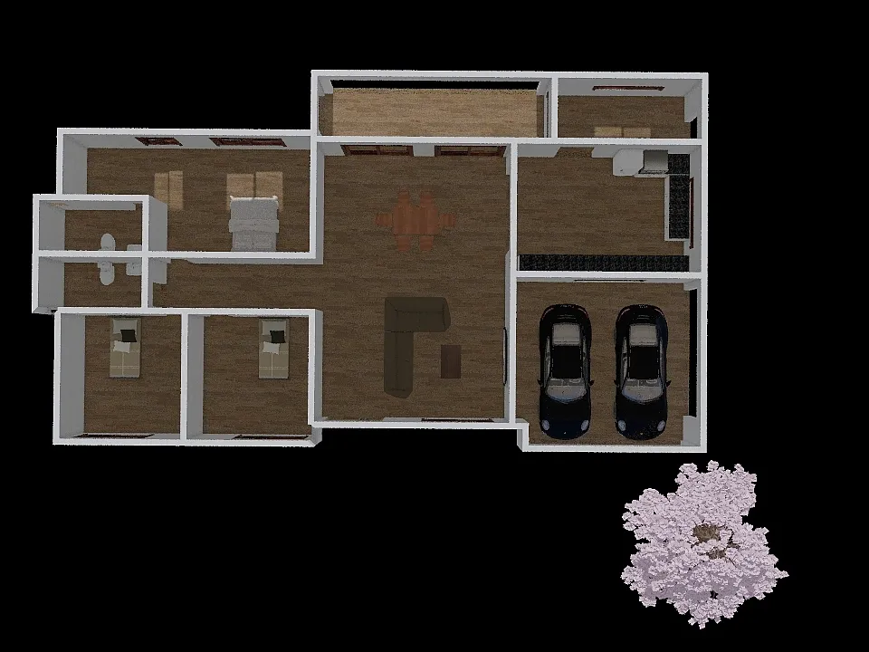 Casa La Cand Mod 1 3d design renderings