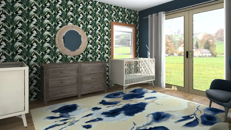 Lyons-Obrien Nursery 3d design renderings