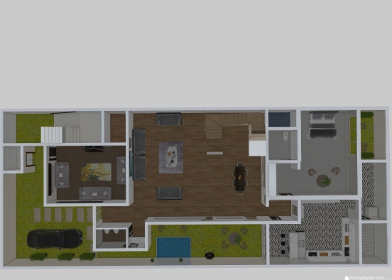 مخطط منزلي 1 Design Rendering