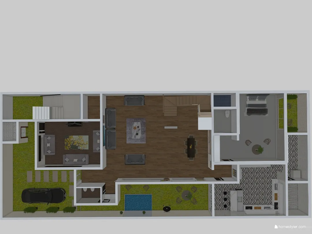 مخطط منزلي 1 3d design renderings