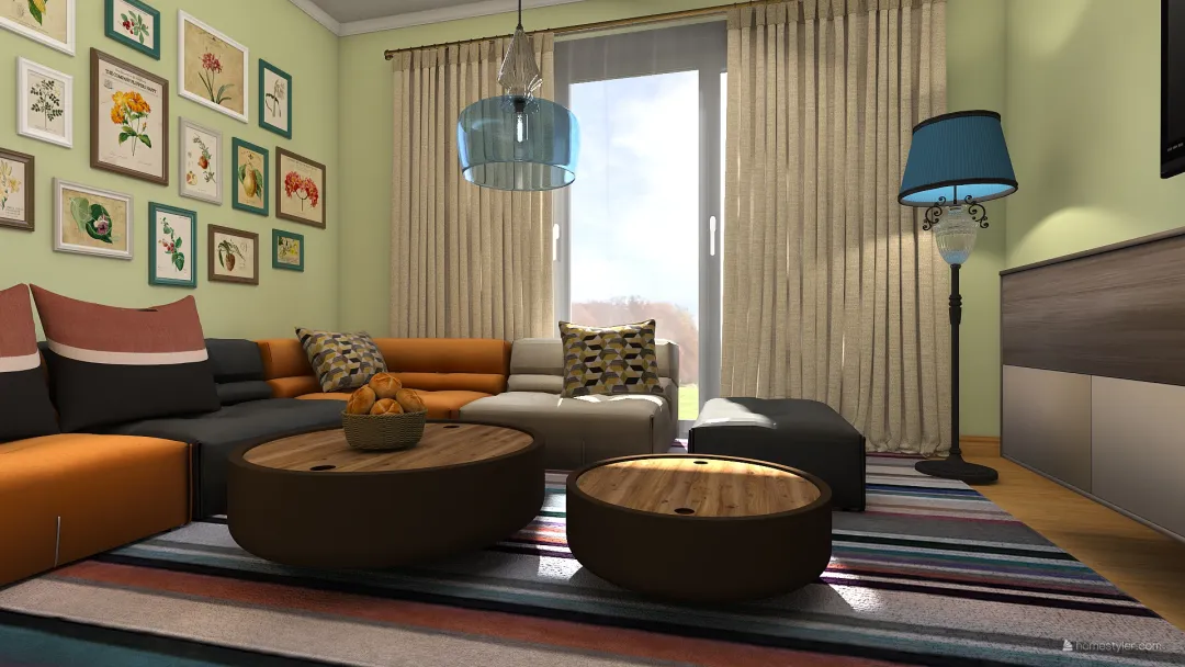 livingroom_1C 3d design renderings