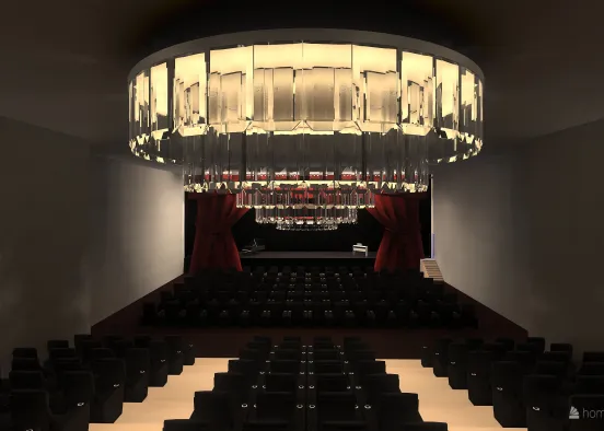 Auditorium Design Rendering