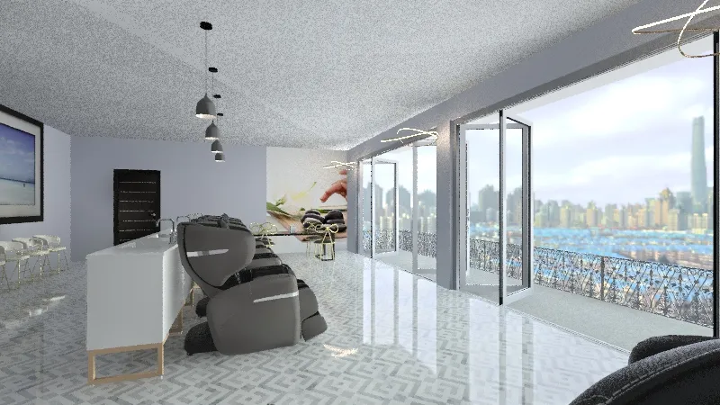 Relaxation Spa 3d design renderings