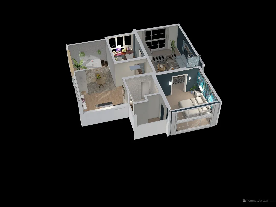 dormitor1 3d design renderings