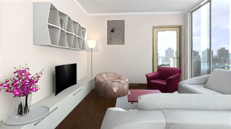 student apartment 3d design renderings