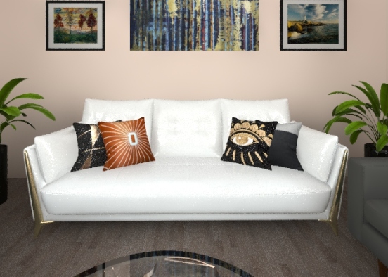 Living Room: Art I-Search Design Rendering
