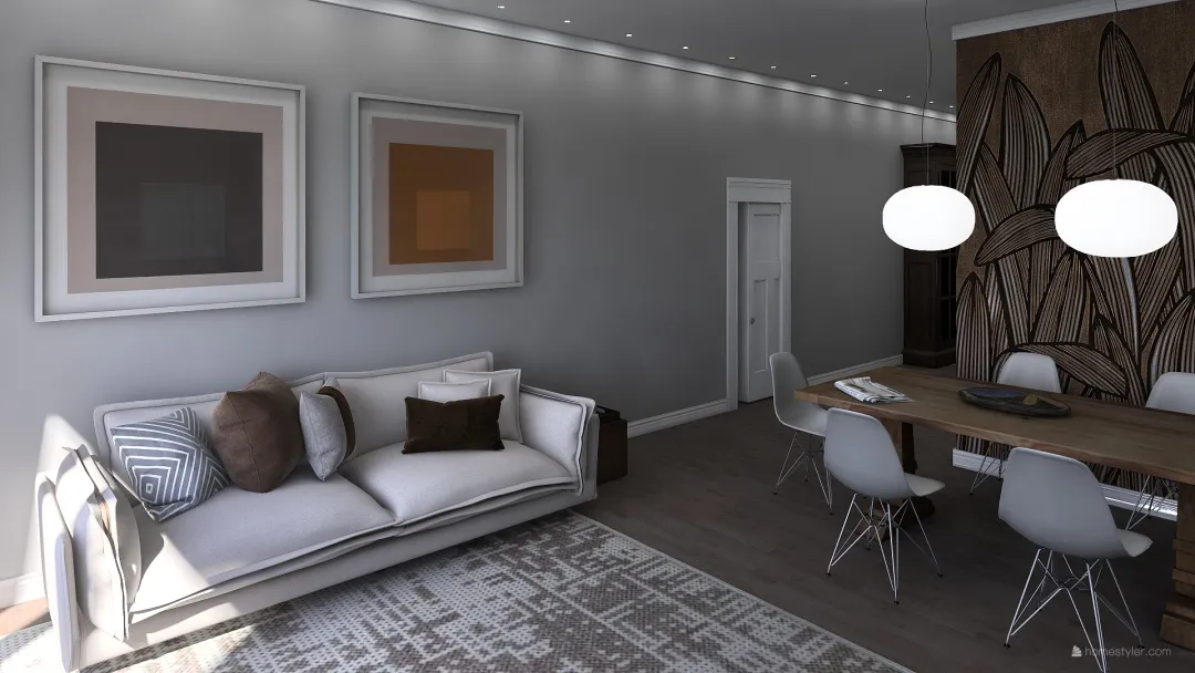 Casa Luisa Gottardi 3d design renderings
