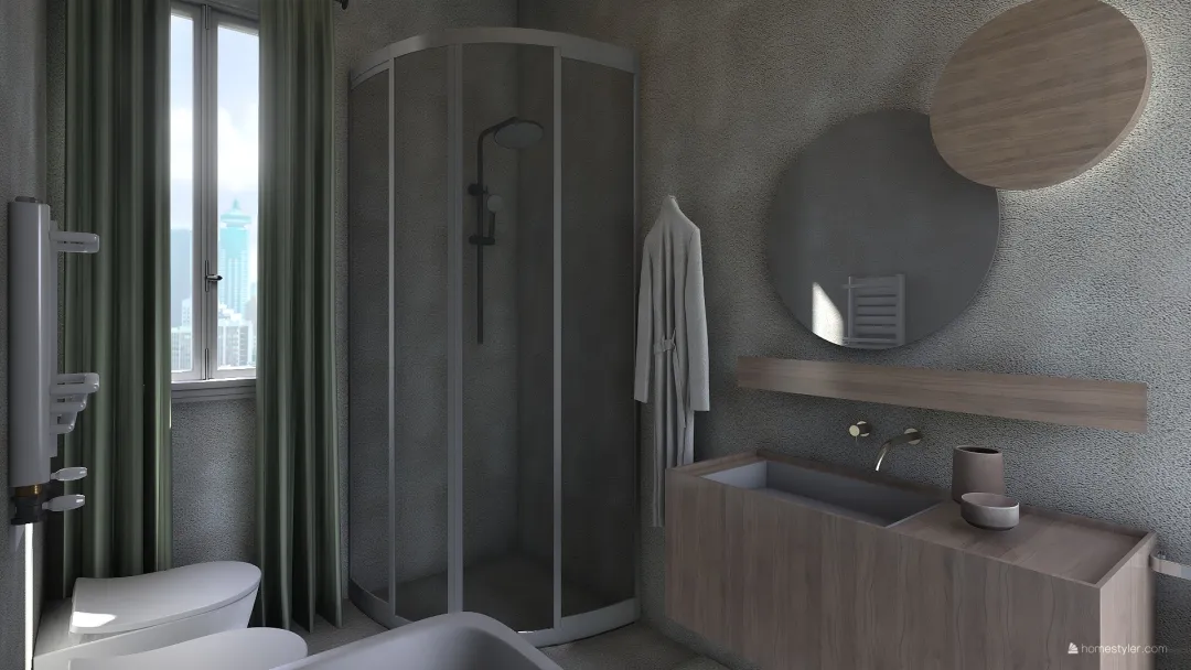 bagno lorenzo 3d design renderings