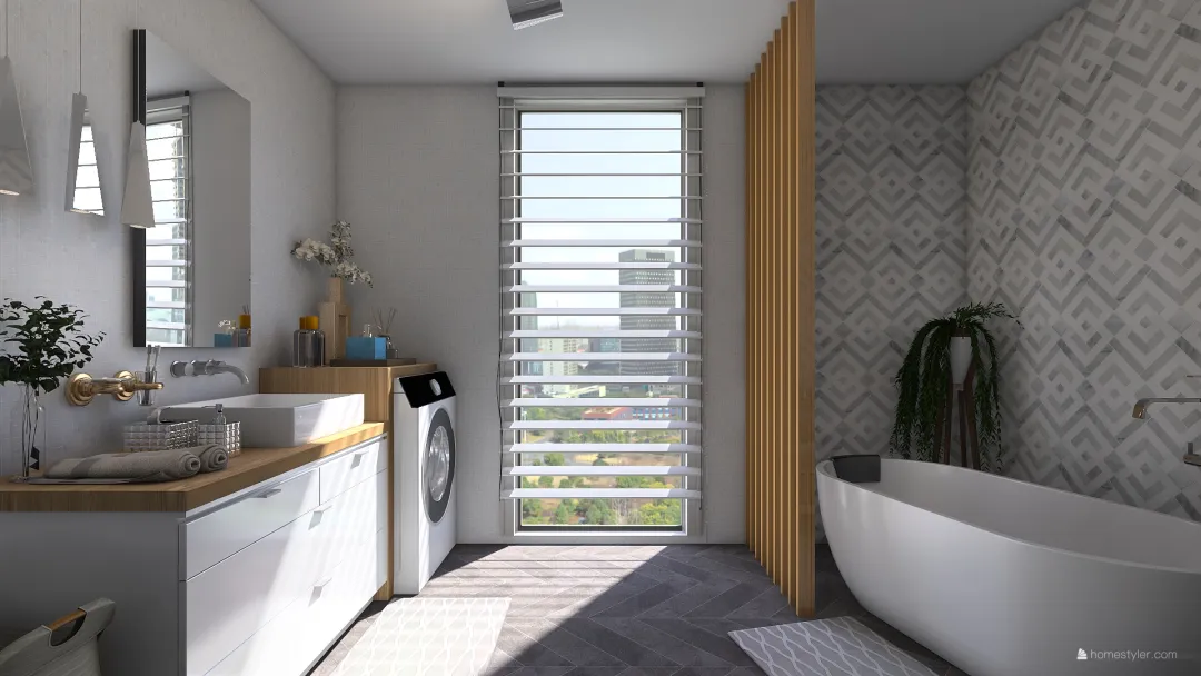 Spacy home 3d design renderings