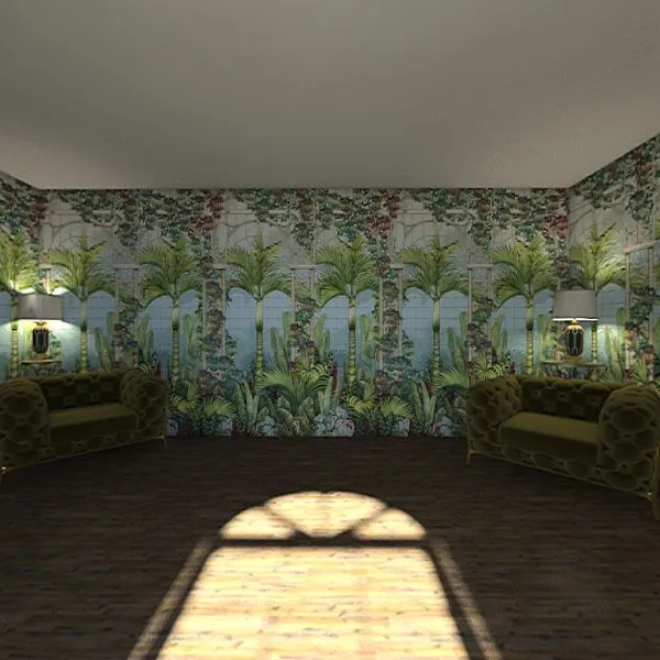 palm house 3d design renderings