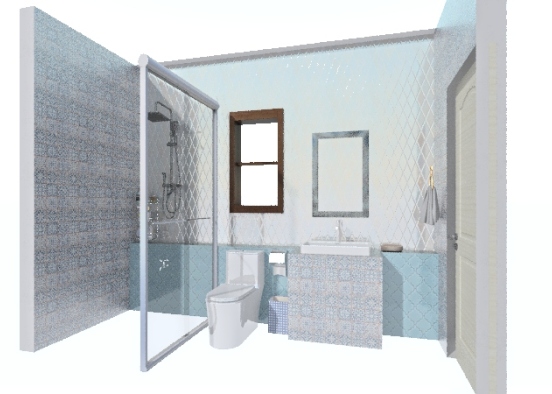 Bathroom_Pooh Design Rendering