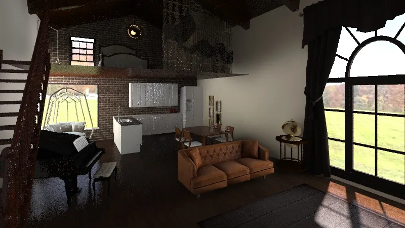 First Loft by Elif (maybe last) 3d design renderings