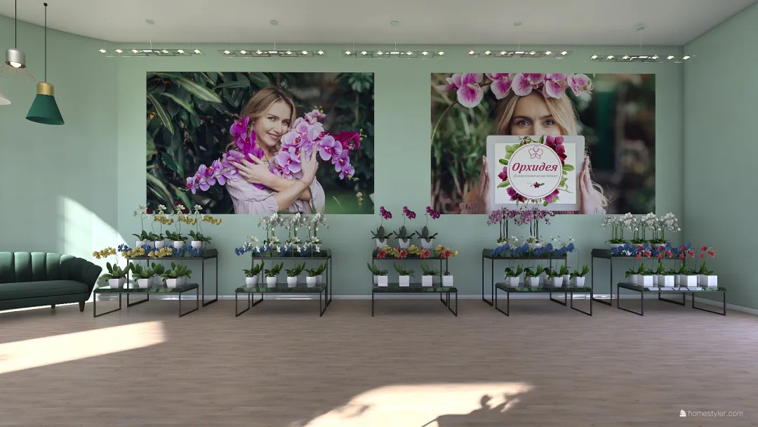 магазин orchid 3d design renderings