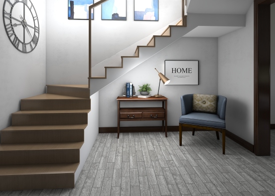 Brown and Gray Design Rendering