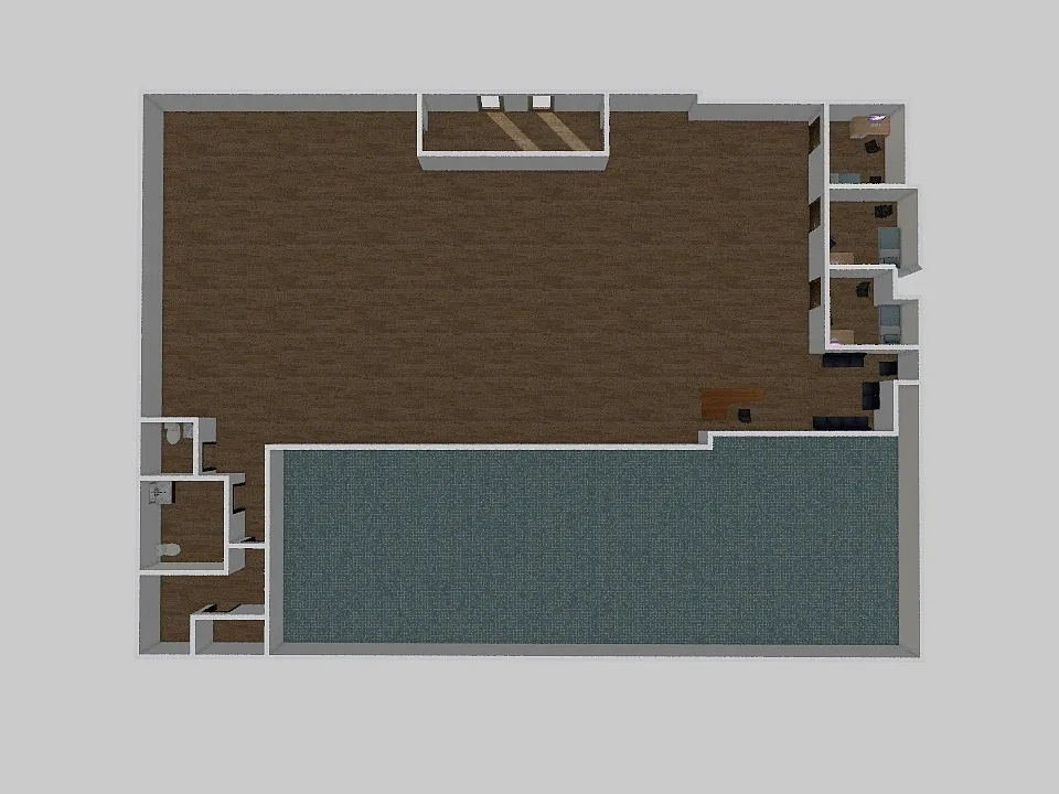 Chatham Floor plan v1 3d design renderings