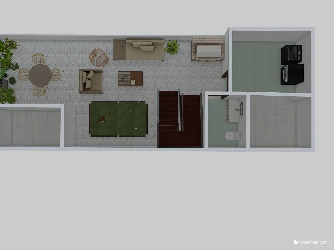 cuarto piso 3d design renderings