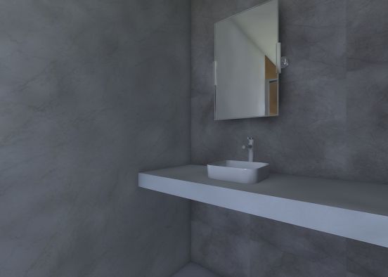 Banheiro Padrão II Design Rendering