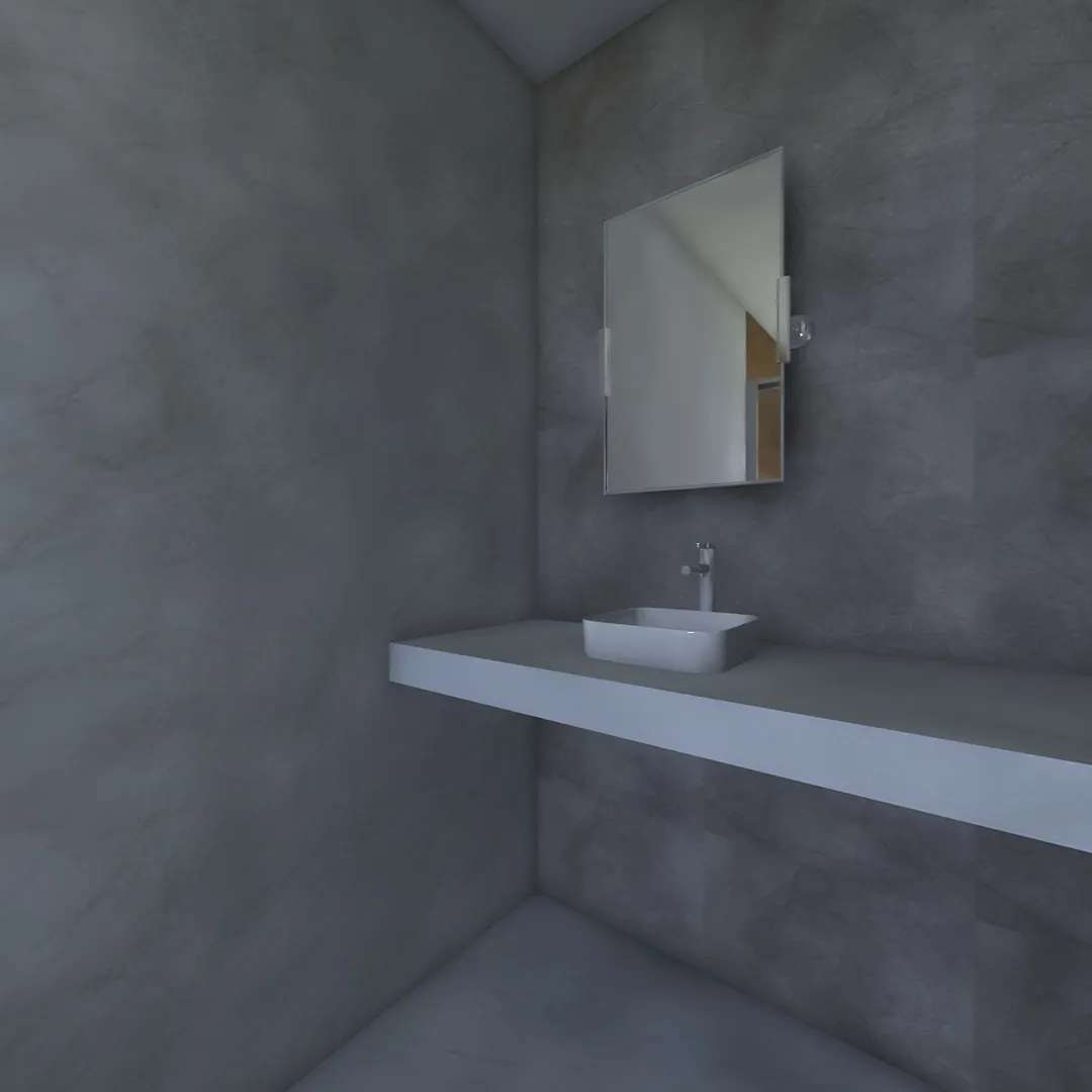 Banheiro Padrão II 3d design renderings