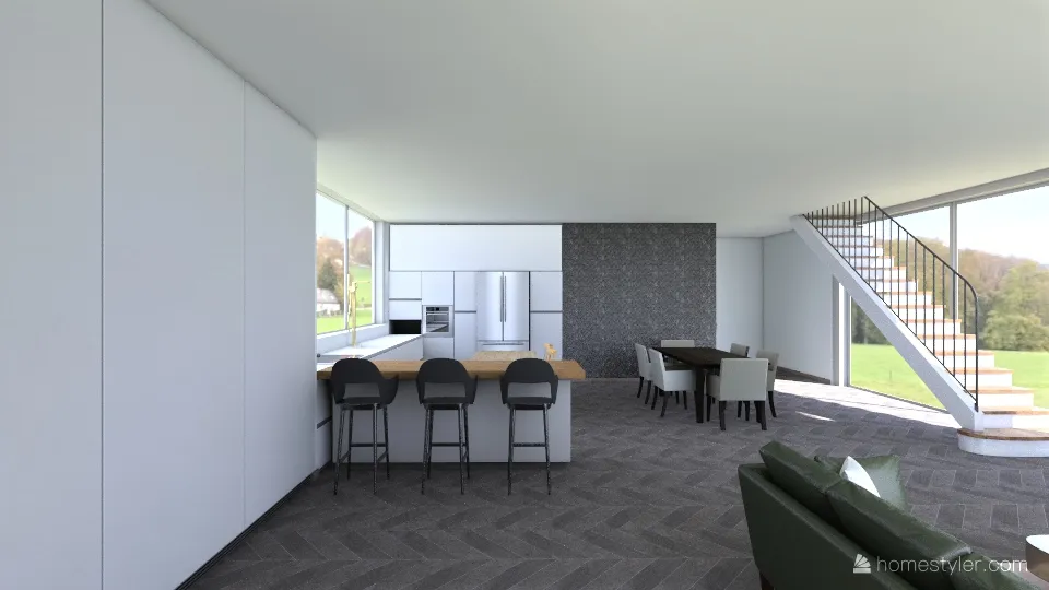 groun floor 1 3d design renderings