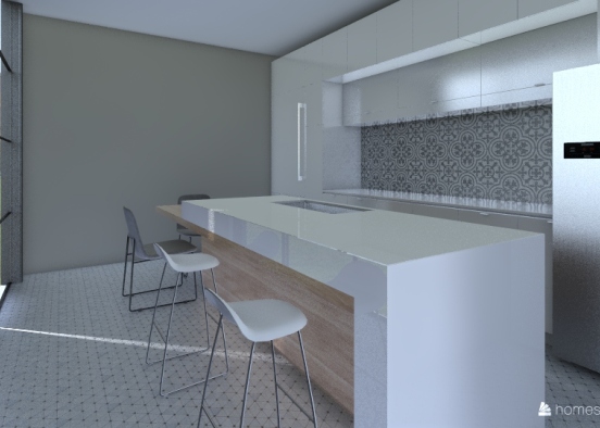 cucina moderna, progetto .sig, Sierra Design Rendering