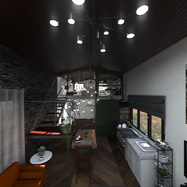 cabin 3d design renderings