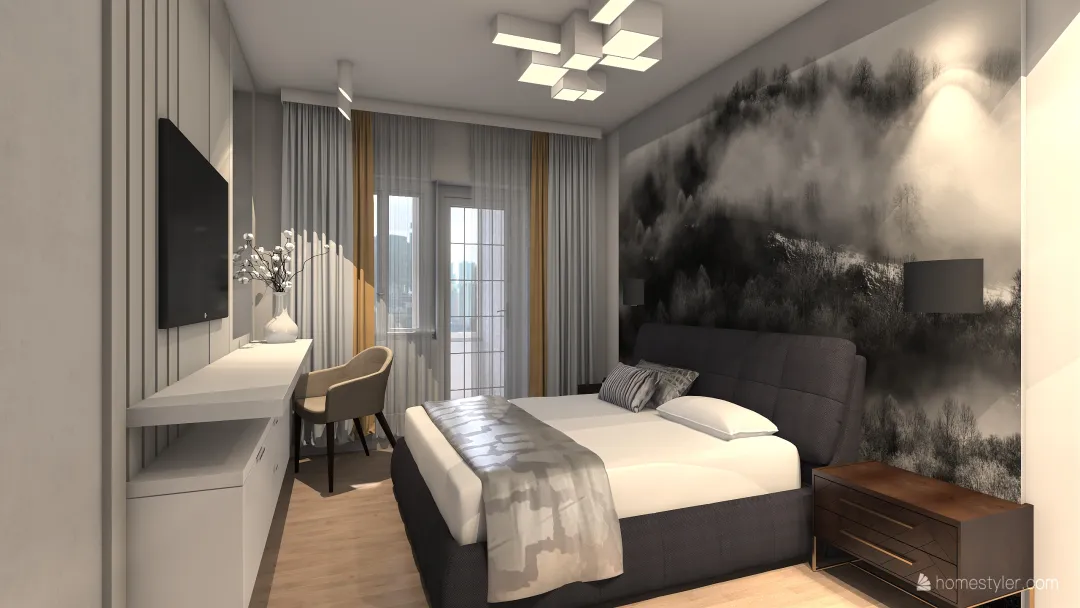 Квартира 2020 перемер Вариант 3 3d design renderings