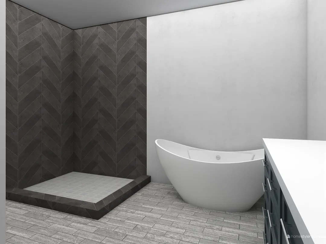 Kate Bathroom 3d design renderings