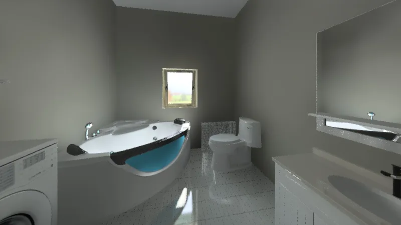 Fürdő 3d design renderings