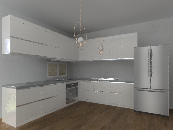artdeco kitchen 3d design renderings