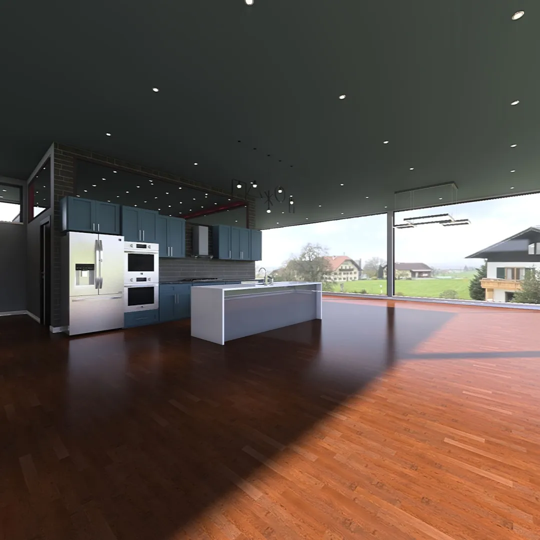 MODERN HOUSE 2.02369 3d design renderings