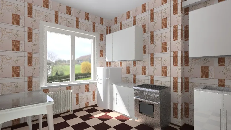 кухня моя0 3d design renderings