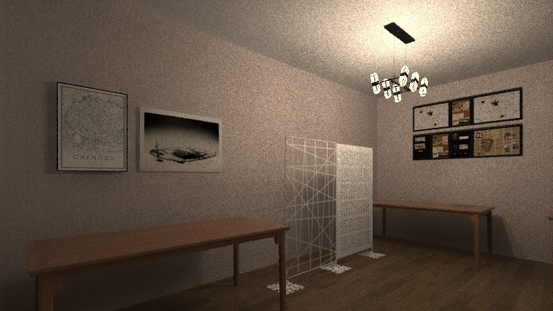 taller interno 3d design renderings
