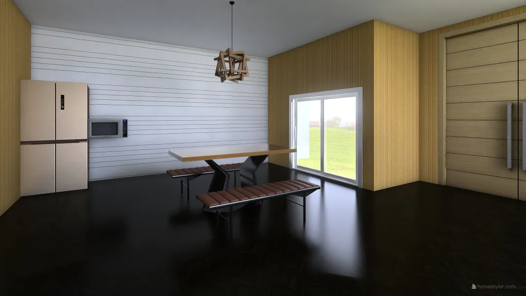 kitchen view 3d design renderings