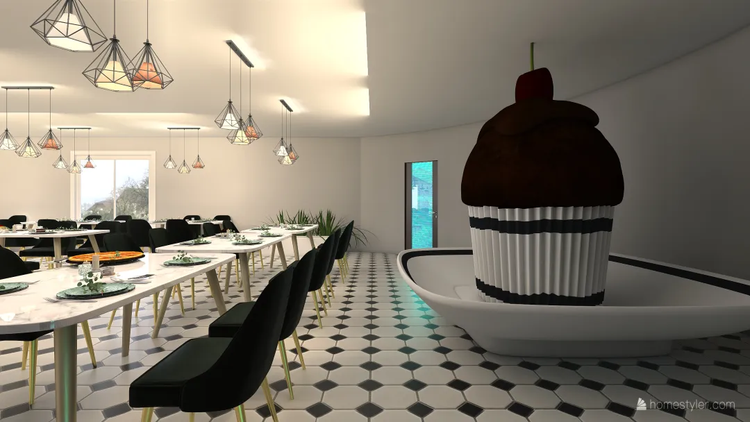 Money Honey and The Chocolate Factory 3d design renderings