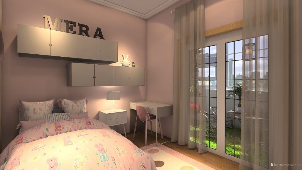 غرفة ميرا 3d design renderings
